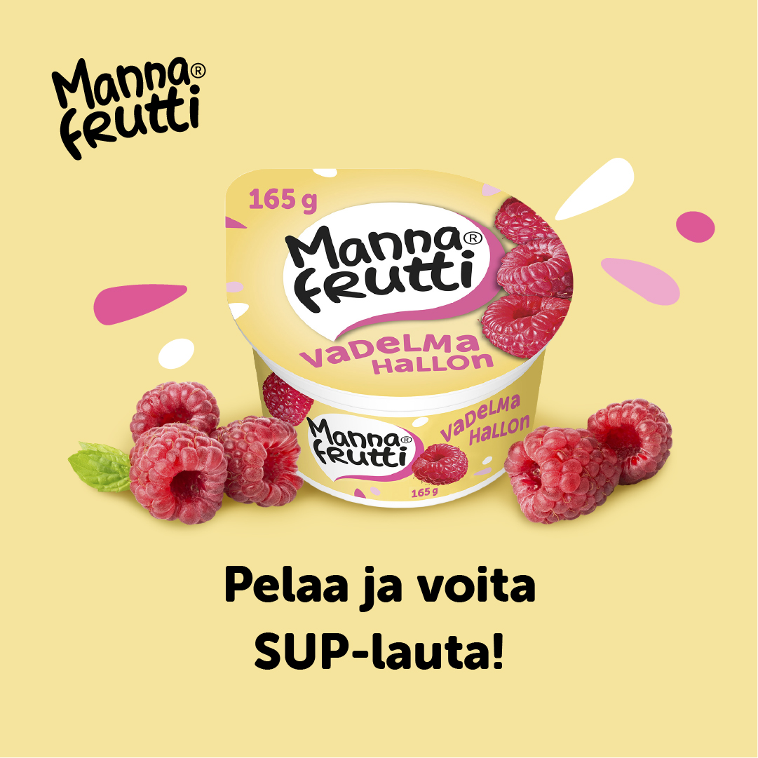 Mannafrutti Vadelma peli